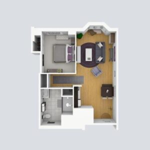 Assisted Living One Bedroom