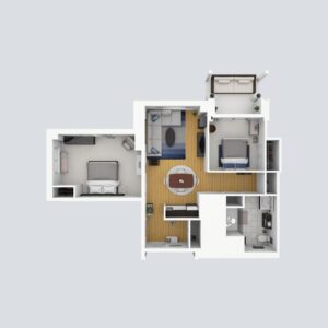 Assisted Living Two Bedroom