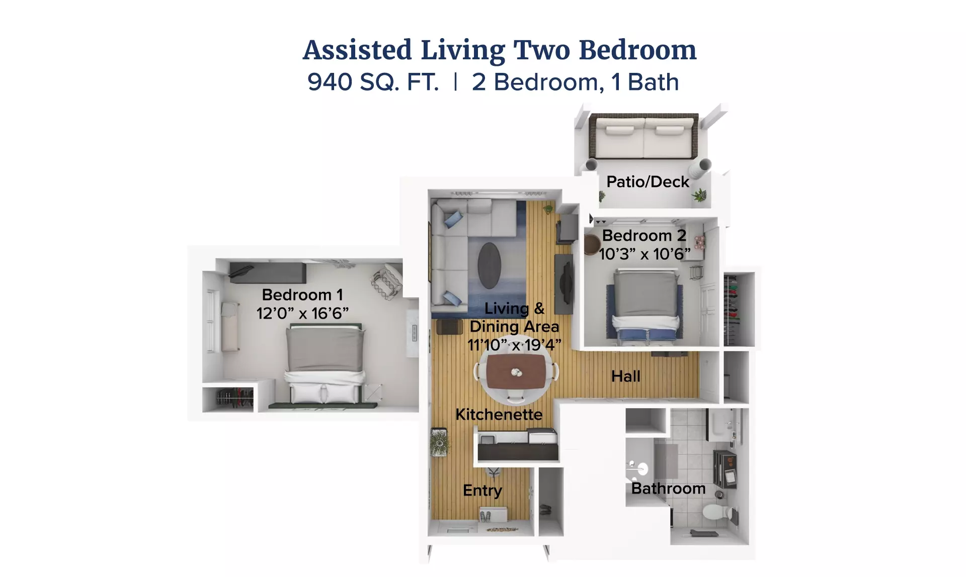 AL two bedroom