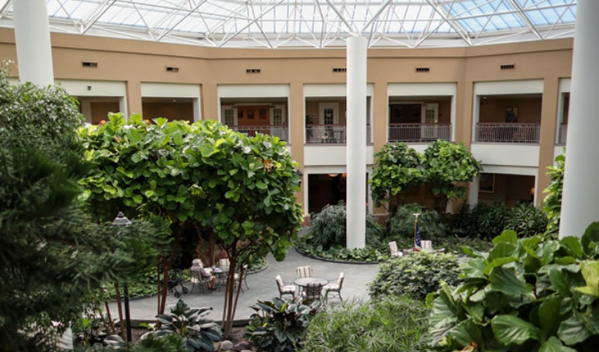 Interior atrium