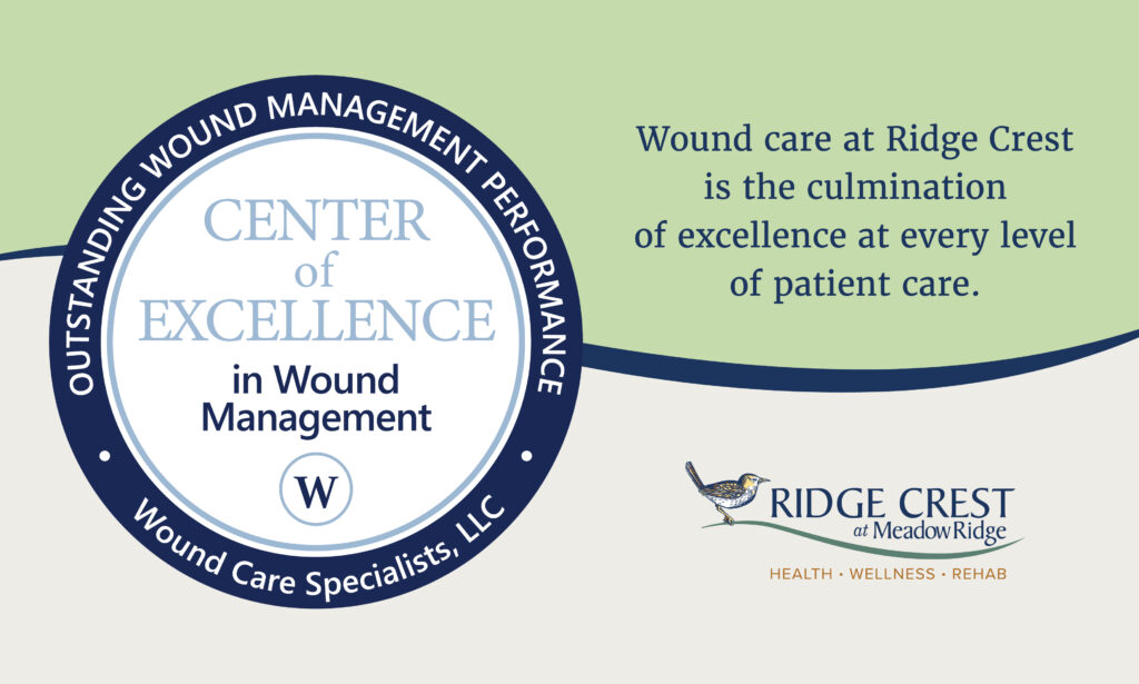 Ridge Crest at Meadow Ridge Receives Center of Excellence Award ...