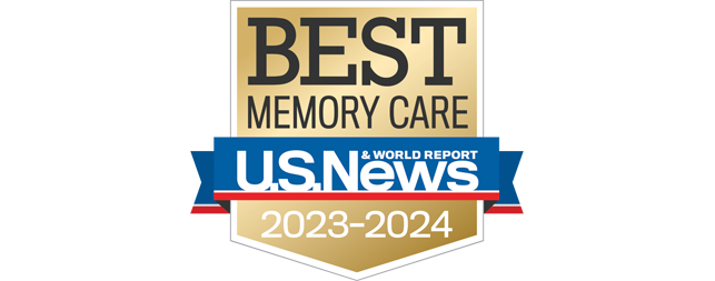 US News Award for Best Memory Care 2023-2024