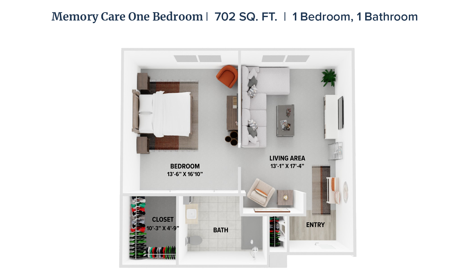 Memory Care | One Bedroom