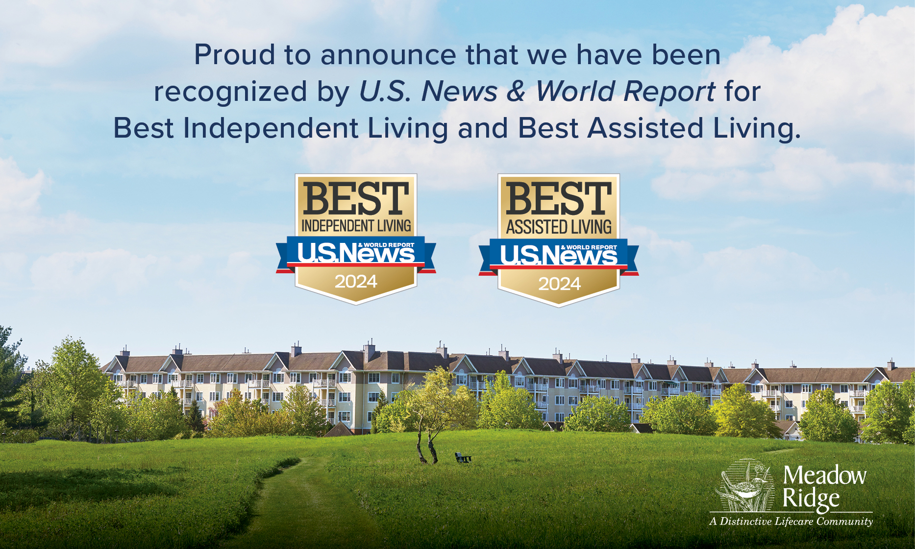 Meadow Ridge US News and World Report Graphic