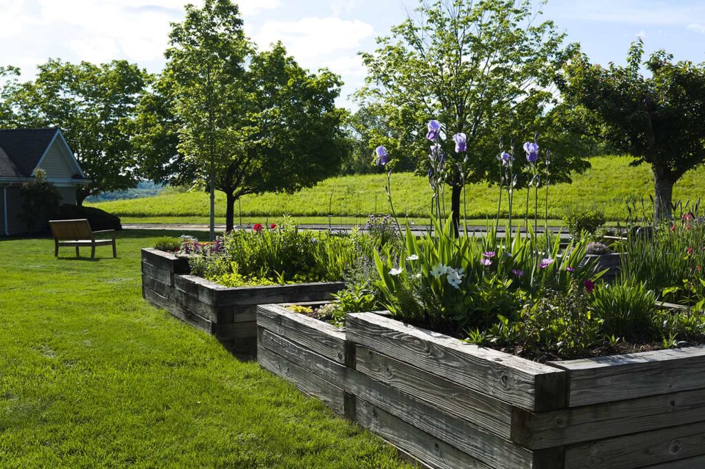 Exterior gardens