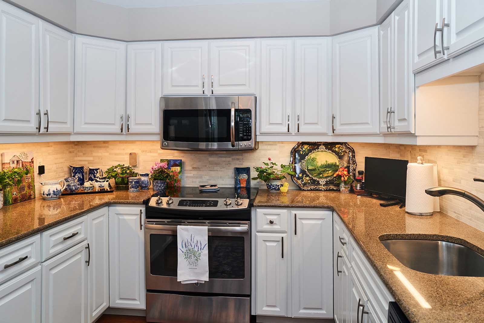 Meadow Ridge apartment kitchen