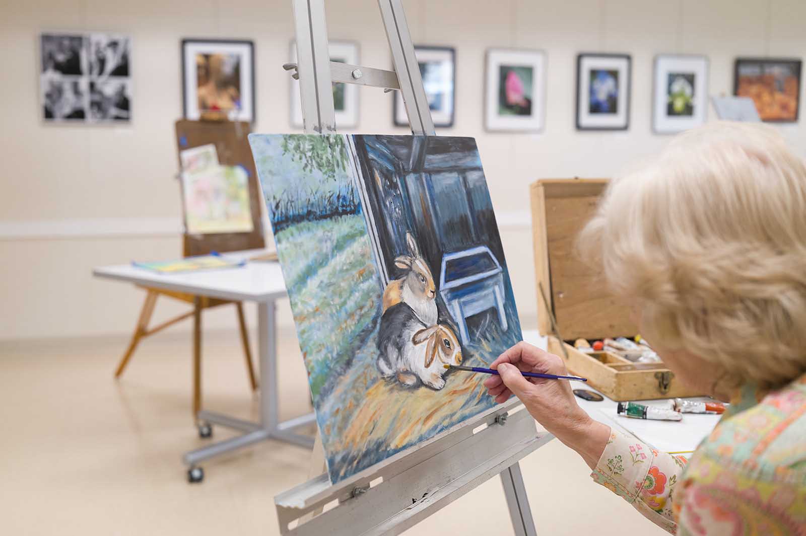 Meadow Ridge painting class