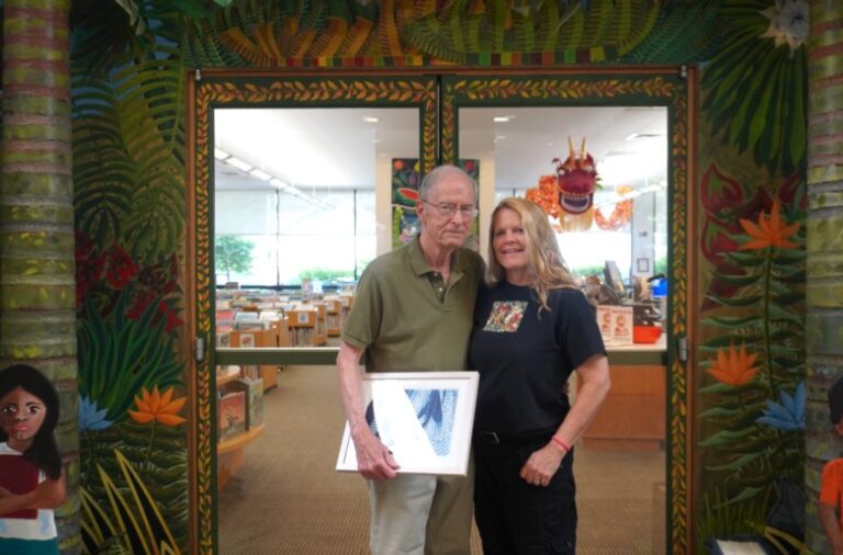 Ed MacEwen with his daughter Bonnie MacEwen Sailer