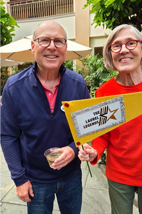 Couple from Laurel Legends