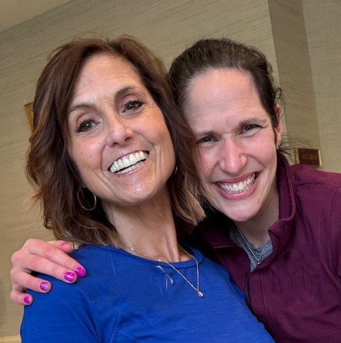 Marianne and Jaime smiling together